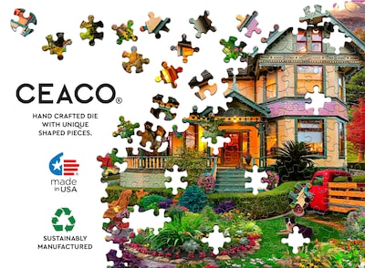 Foto 5 | Rompecabezas Ceaco David Maclean Escape For The Weekend, 1000 Piezas - Venta Internacional.