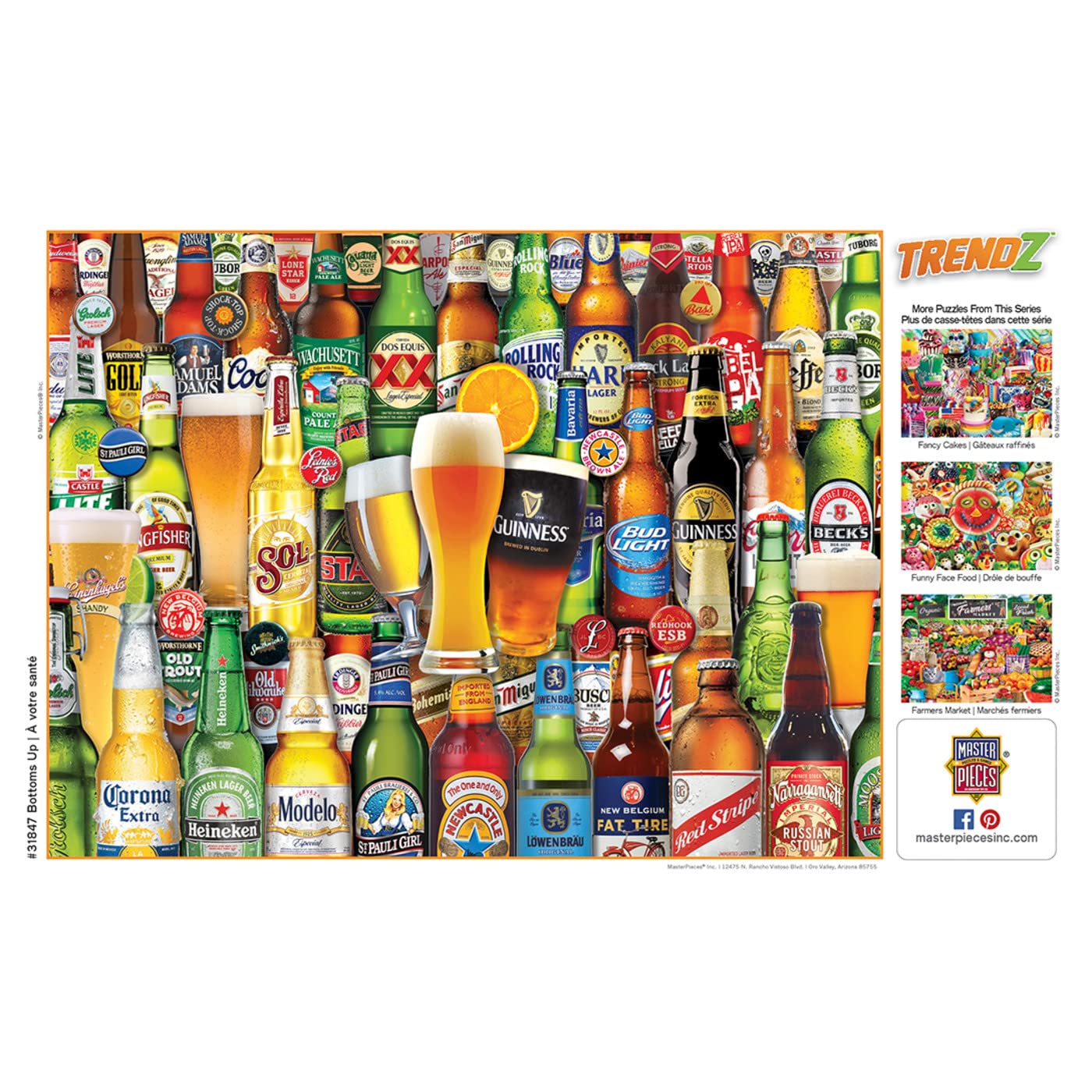 Foto 4 | Rompecabezas Masterpieces Con La Parte Inferior Hacia Arriba, 300 Piezas - Venta Internacional.