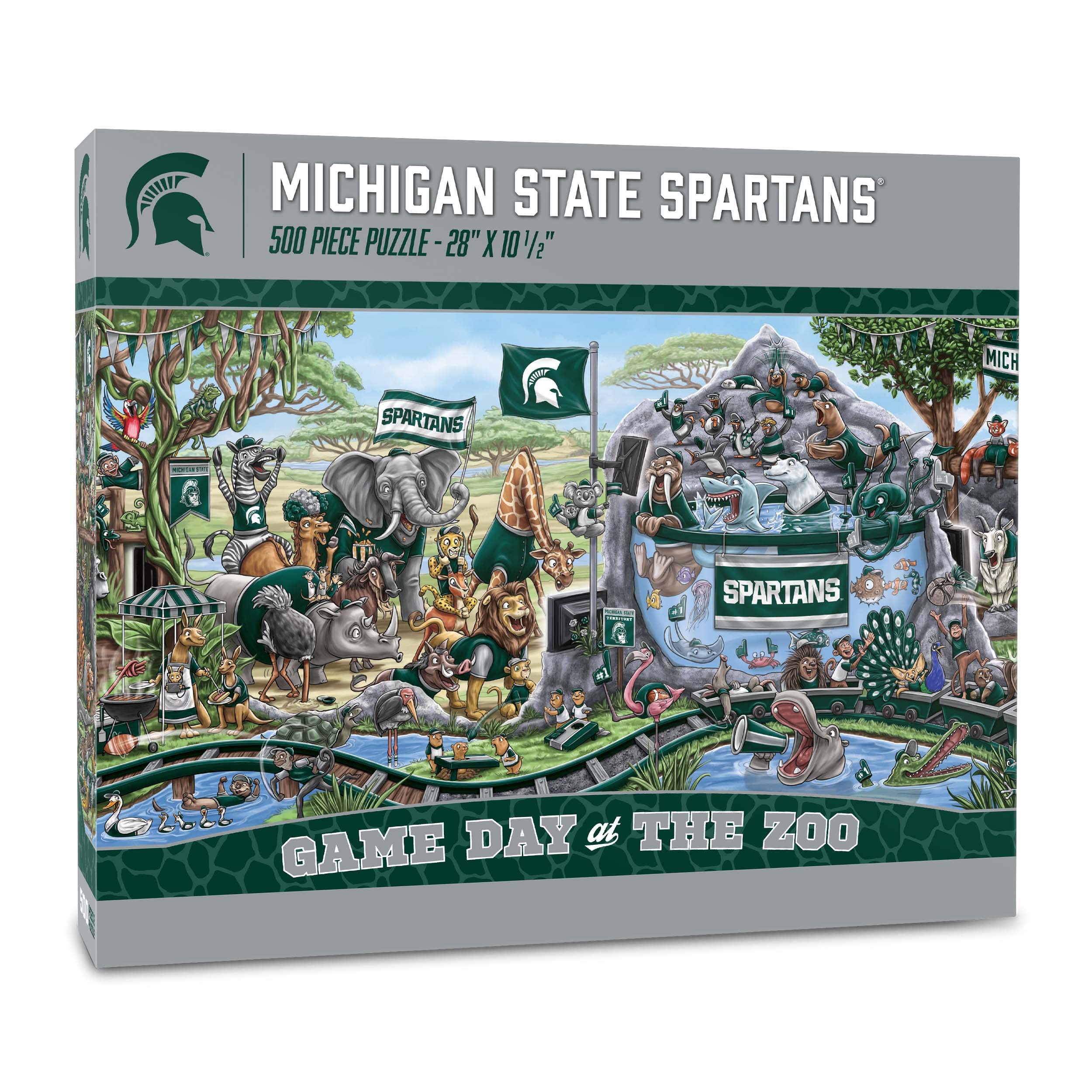 Foto 2 pulgar | Puzzle Youthefan De La Ncaa Michigan State Spartans, 500 Unidades - Venta Internacional.