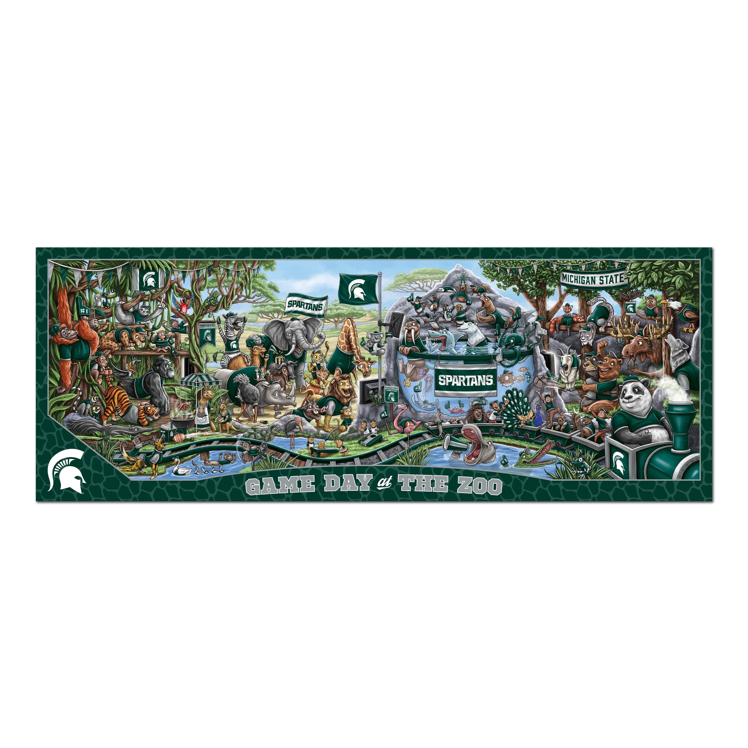 Foto 4 pulgar | Puzzle Youthefan De La Ncaa Michigan State Spartans, 500 Unidades - Venta Internacional.