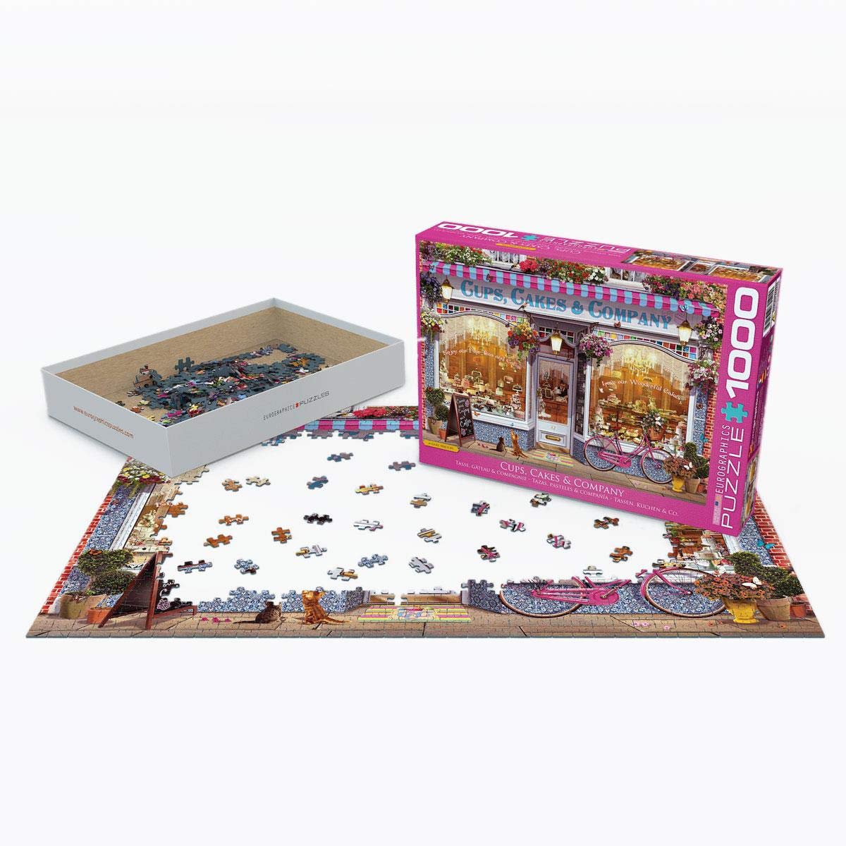 Foto 5 pulgar | Puzzle Eurographics Cups, Cakes & Company De Garry Walton - Venta Internacional.