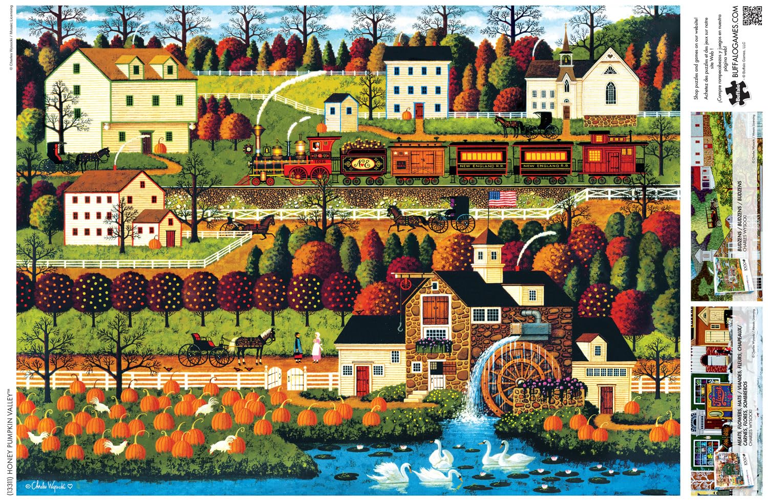 Foto 5 | Rompecabezas Buffalo Games Charles Wysocki Honey Pumpkin - Venta Internacional.