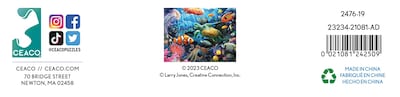 Foto 7 | Rompecabezas Ceaco Under The Ocean, 500 Piezas Con Lámina - Venta Internacional.