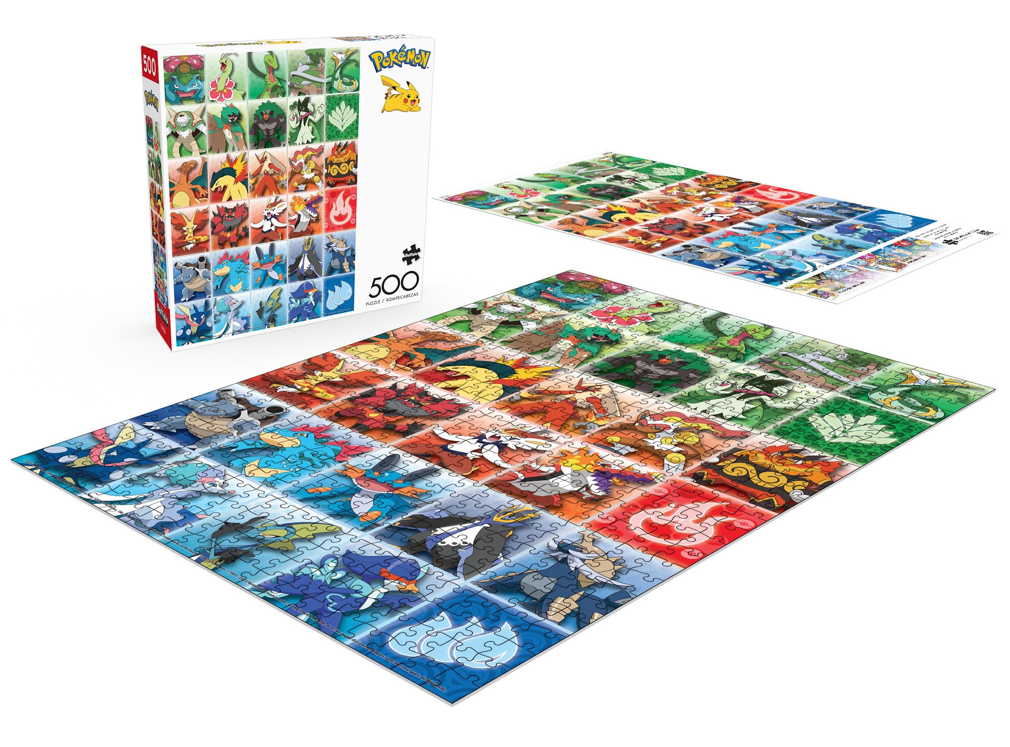 Foto 4 | Rompecabezas Buffalo Games Pokémon Final Evolution 500 Piezas - Venta Internacional.