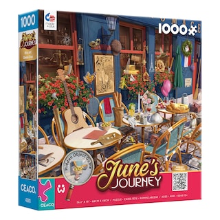 Foto 3 | Rompecabezas Ceaco June's Journey Wine & Cheese Shop 1000 Piezas - Venta Internacional.