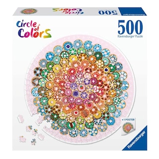 Foto 2 | Rompecabezas Ravensburger Circle Of Colors Donuts 500p - Venta Internacional.