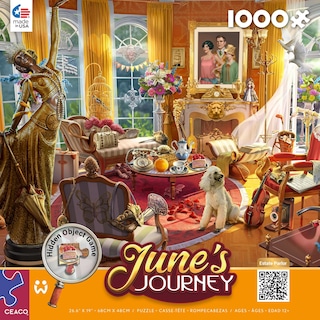 Foto 1 | Rompecabezas Ceaco June's Journey Estate Parlor 1000 Piezas - Venta Internacional.