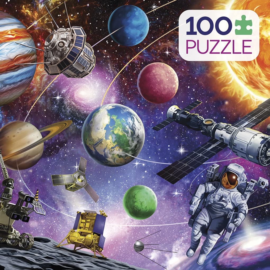 Foto 3 pulgar | Rompecabezas Ceaco Cosmos De 100 Piezas Con Póster - Venta Internacional.