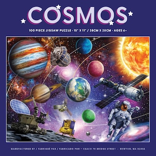 Foto 6 | Rompecabezas Ceaco Cosmos De 100 Piezas Con Póster - Venta Internacional.