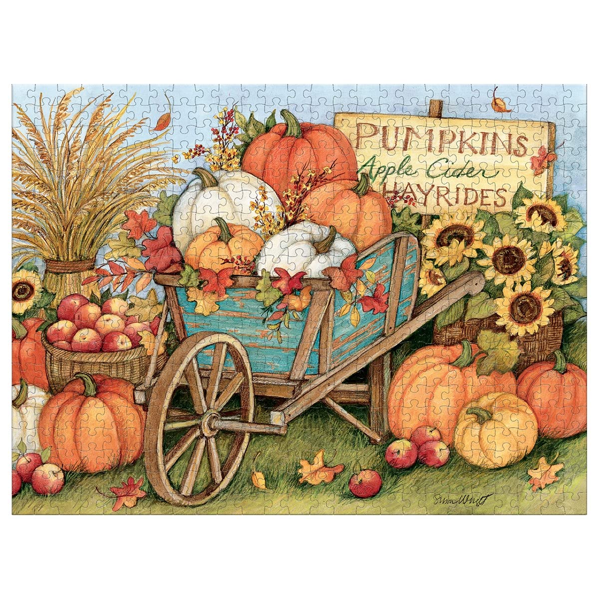 Foto 4 pulgar | Carretilla Puzzle Lang Wheelbarw Harvest De 500 Piezas - Venta Internacional.