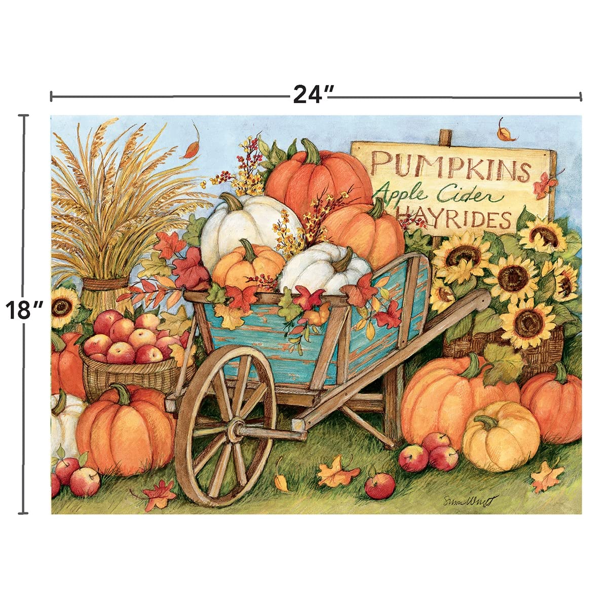 Foto 6 pulgar | Carretilla Puzzle Lang Wheelbarw Harvest De 500 Piezas - Venta Internacional.