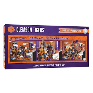 Foto 1 | Puzzle Youthefan Ncaa Clemson Tigers Game Day In The Dog House, 1000 Unidades - Venta Internacional.