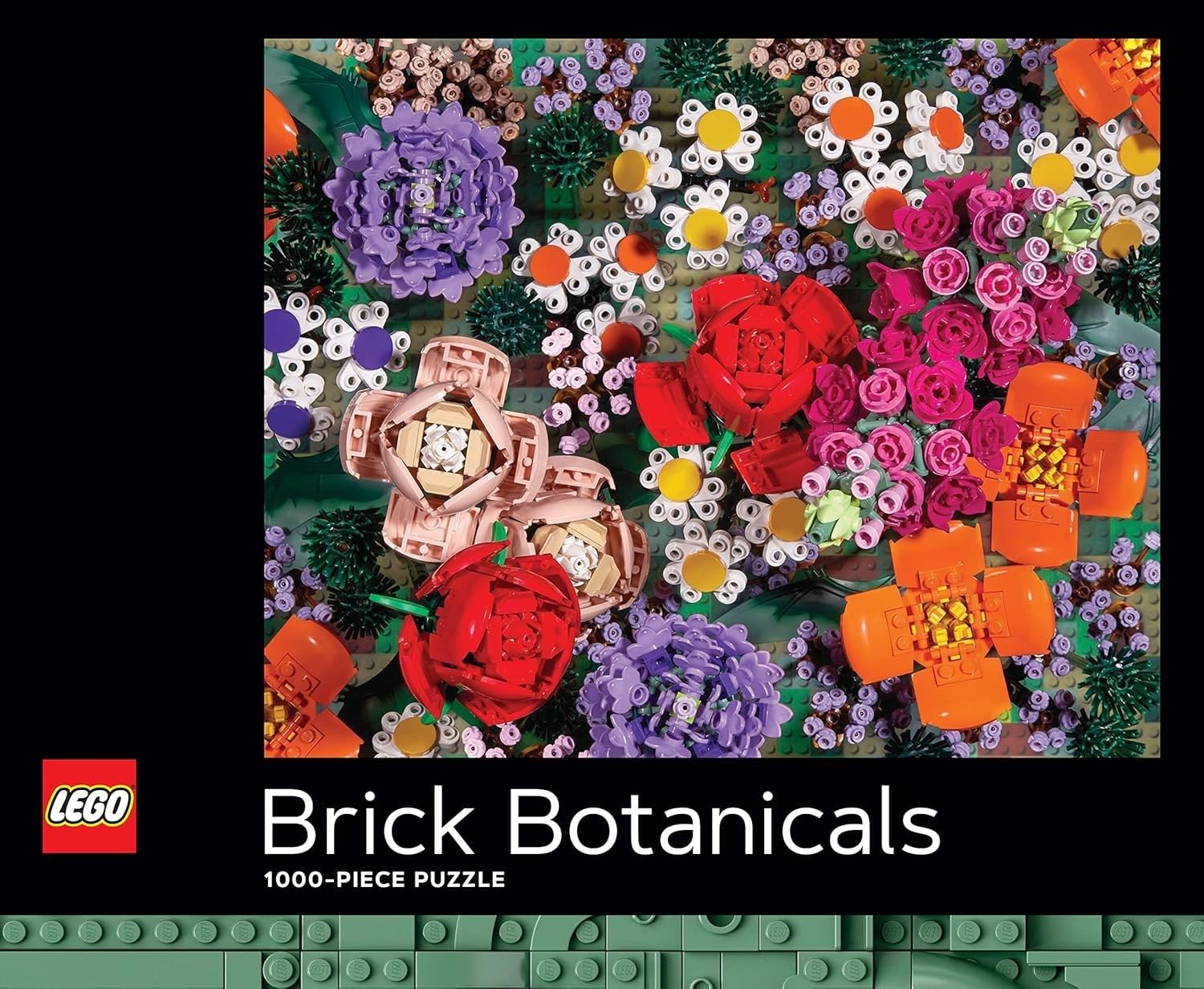 Foto 2 pulgar | Puzzle Chronicle Books Lego Brick Botanicals, 1000 Piezas - Venta Internacional.