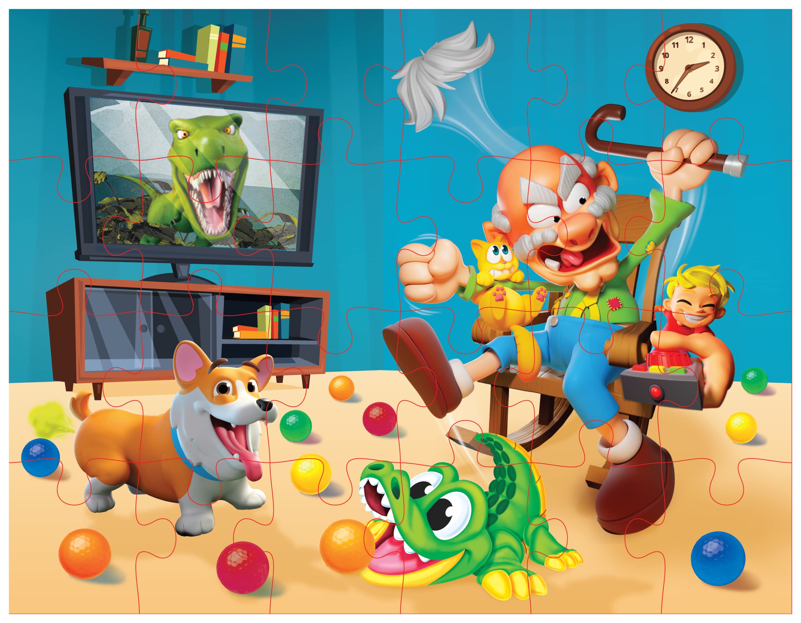 Foto 4 pulgar | Juego Goliath Grumpy Grandpa Flip The Channel Para Niños De 4 Años O Más De 2 A 5 Años - Venta Internacional.