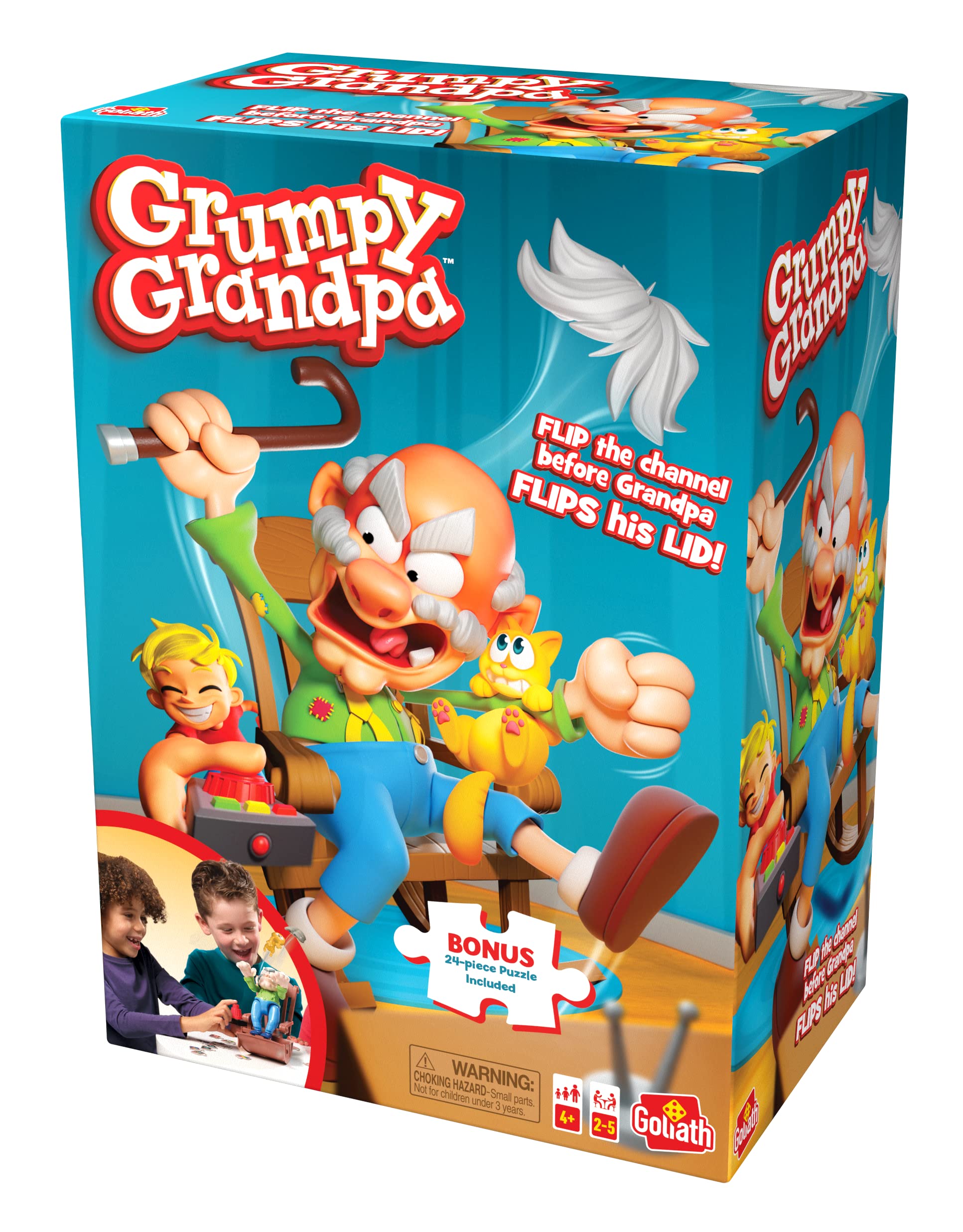 Foto 6 pulgar | Juego Goliath Grumpy Grandpa Flip The Channel Para Niños De 4 Años O Más De 2 A 5 Años - Venta Internacional.