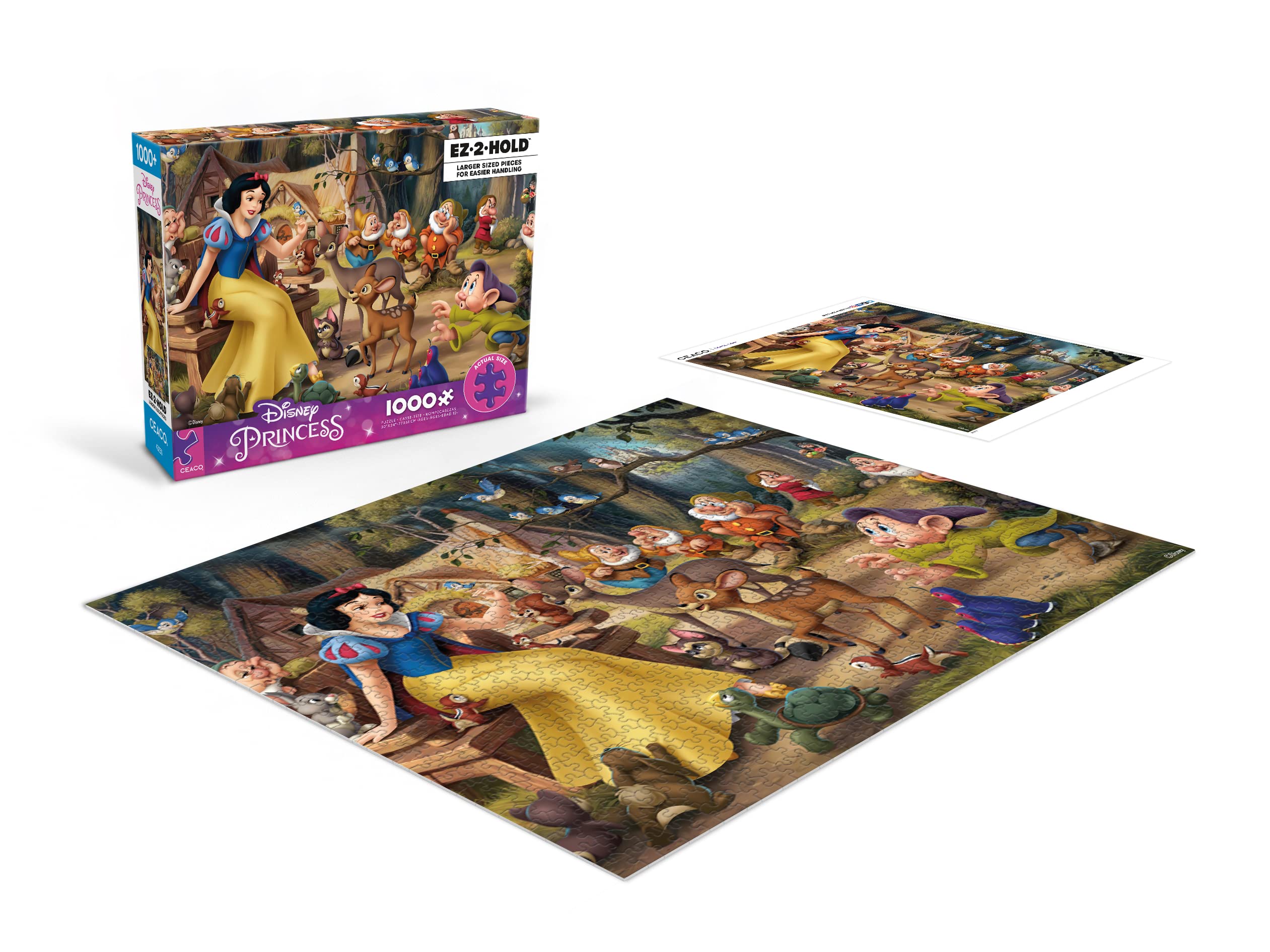 Foto 4 | Rompecabezas Ceaco Disney Princess Blancanieves 1000 Piezas - Venta Internacional.