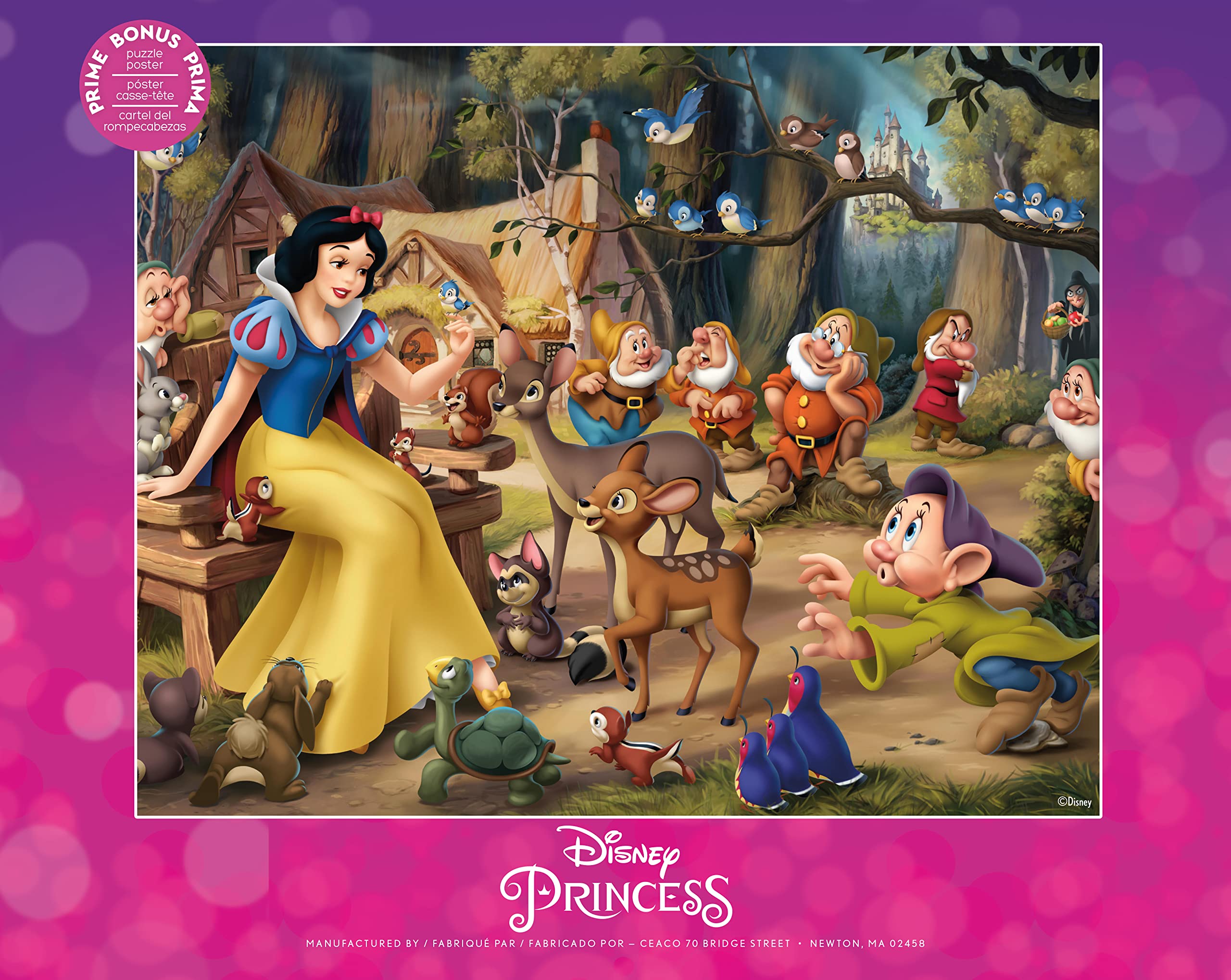 Foto 6 | Rompecabezas Ceaco Disney Princess Blancanieves 1000 Piezas - Venta Internacional.