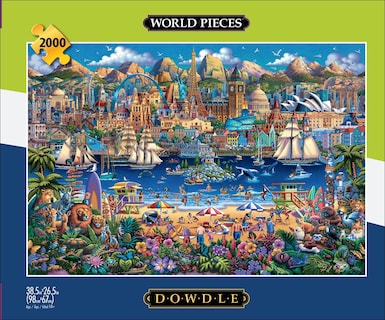 Foto 2 | Rompecabezas Buffalo Games Eric Dowdle World Pieces, 2000 Piezas - Venta Internacional.