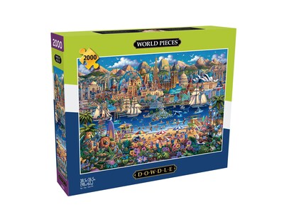 Foto 3 | Rompecabezas Buffalo Games Eric Dowdle World Pieces, 2000 Piezas - Venta Internacional.