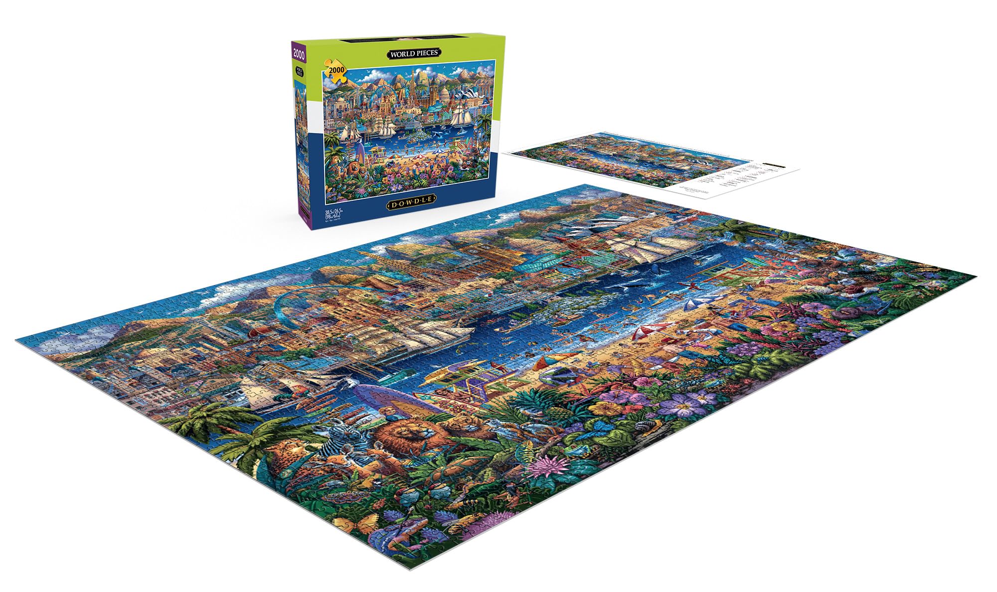 Foto 4 | Rompecabezas Buffalo Games Eric Dowdle World Pieces, 2000 Piezas - Venta Internacional.