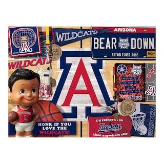 Foto 3 | Puzle Youthefan De La Ncaa Arizona Wildcats, Estilo Retro, 500 Piezas - Venta Internacional.