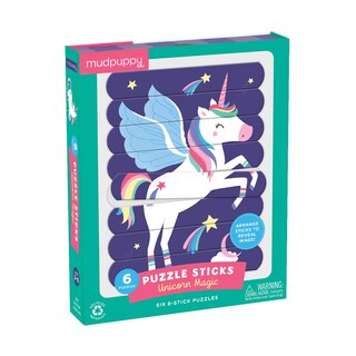 Foto 1 | Puzzle Mudpuppy, Con Forma De Unicornio, Mágicos, Para Niños De 3 A 6 Años - Venta Internacional.