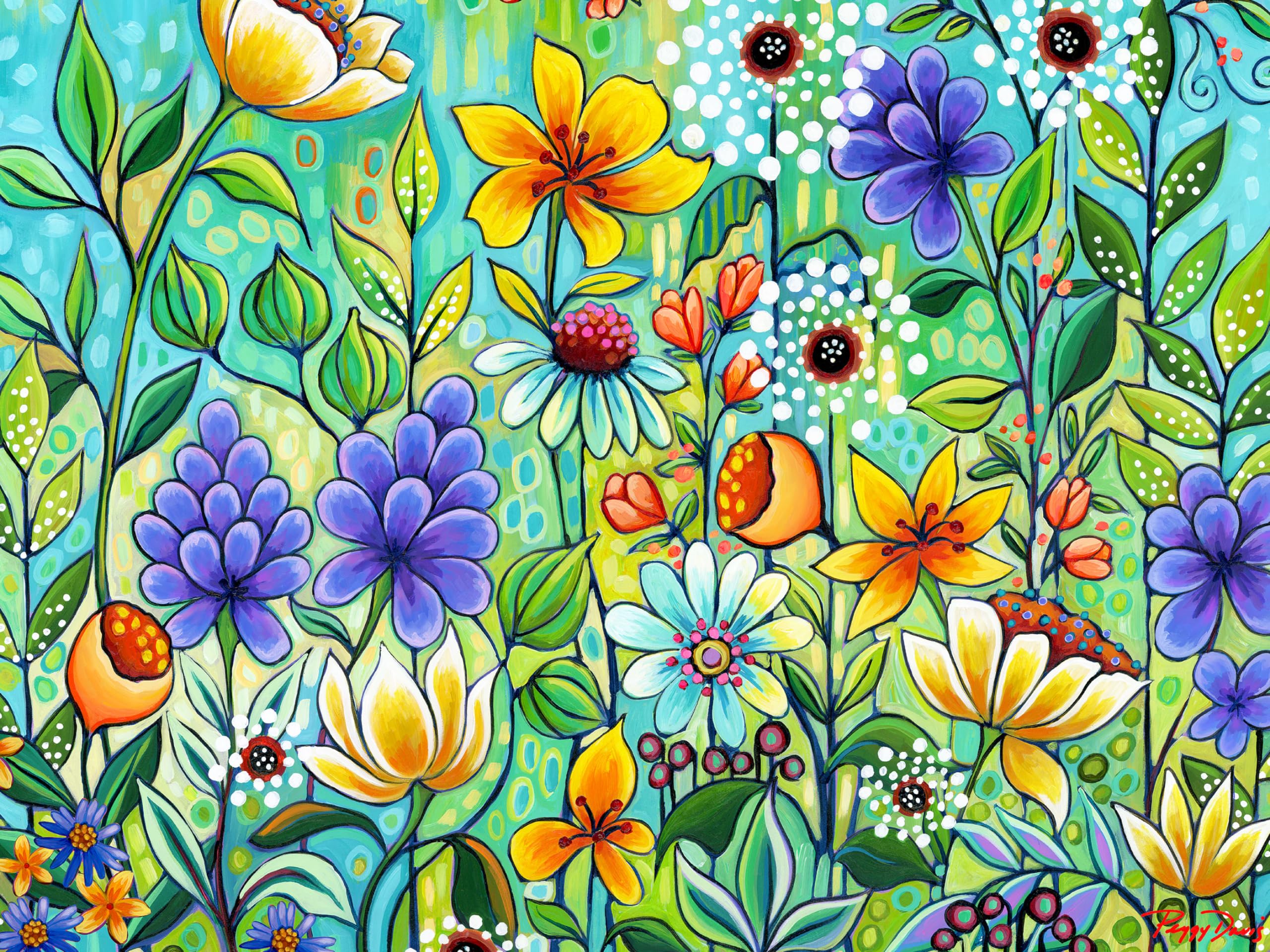 Rompecabezas Ceaco The Garden Party De 300 Piezas - Venta Internacional.