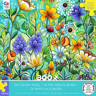 Foto 2 | Rompecabezas Ceaco The Garden Party De 300 Piezas - Venta Internacional.
