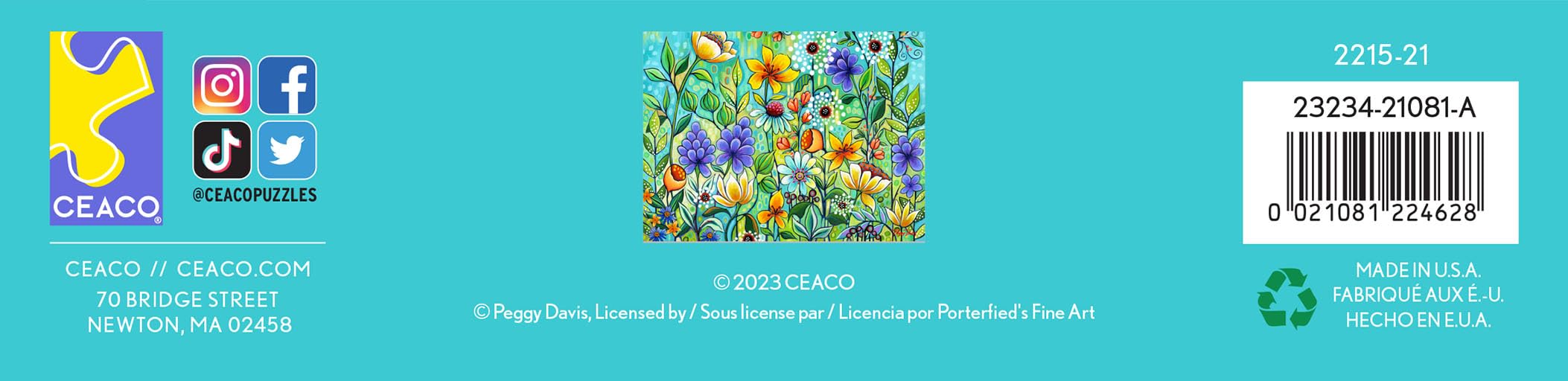 Foto 6 | Rompecabezas Ceaco The Garden Party De 300 Piezas - Venta Internacional.