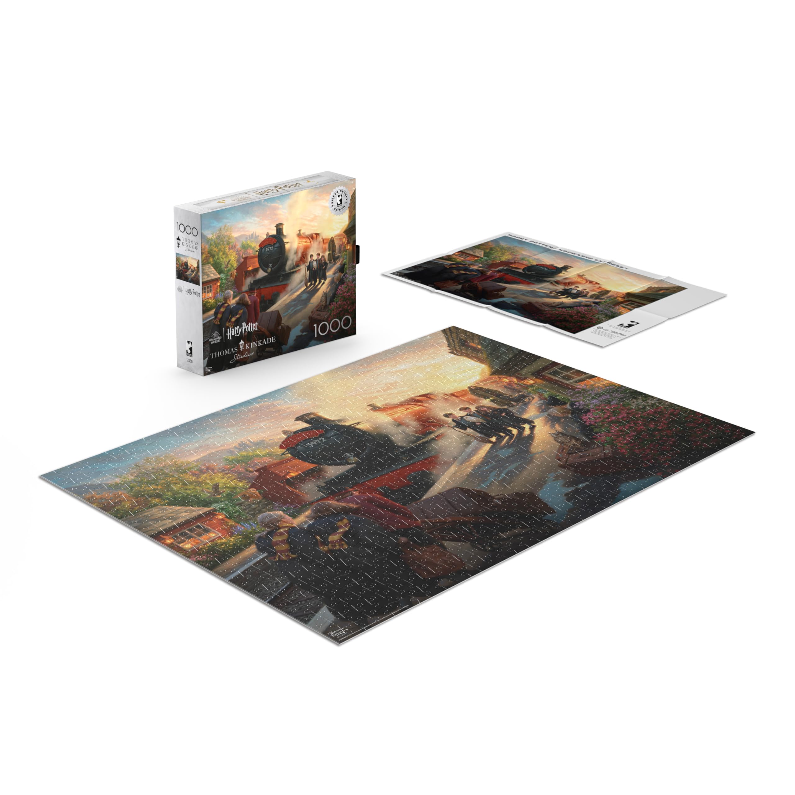 Foto 4 pulgar | Rompecabezas Ceaco Silver Select Thomas Kinkade Hogwart's - Venta Internacional.