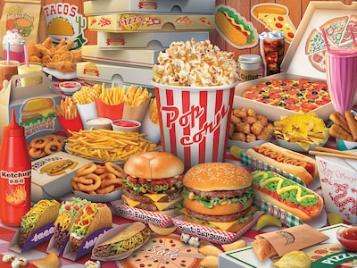 Foto 1 | Rompecabezas Ceaco Yum Yum 300 Piezas De Gran Tamaño - Venta Internacional.