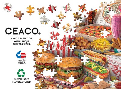 Foto 5 | Rompecabezas Ceaco Yum Yum 300 Piezas De Gran Tamaño - Venta Internacional.