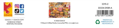 Foto 7 | Rompecabezas Ceaco Yum Yum 300 Piezas De Gran Tamaño - Venta Internacional.