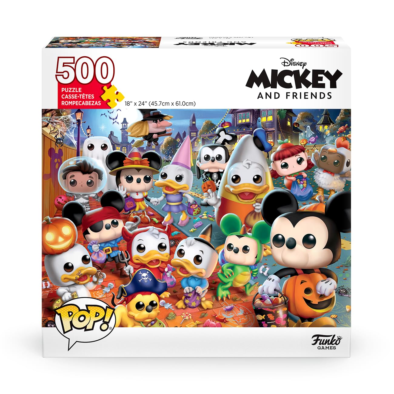 Foto 2 pulgar | Puzle Funko Pop! El Espeluznante Mickey De Disney - Venta Internacional.