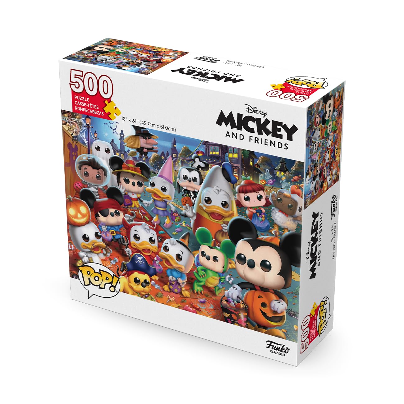 Foto 5 pulgar | Puzle Funko Pop! El Espeluznante Mickey De Disney - Venta Internacional.