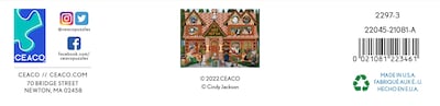 Foto 7 | Rompecabezas Ceaco Woof N Wang North Woof Inn 300 Piezas - Venta Internacional.