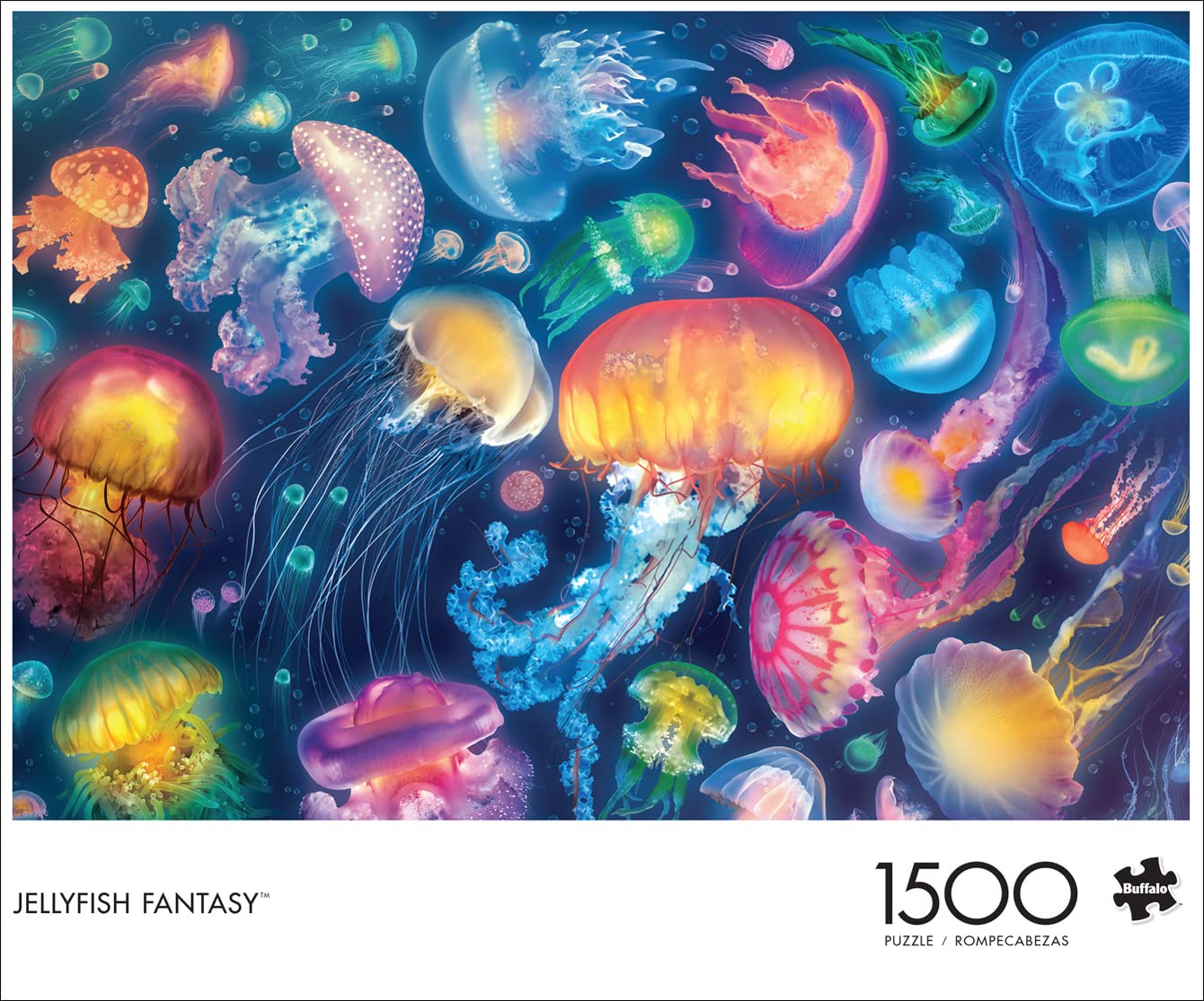 Foto 2 | Rompecabezas Buffalo Games Eduard Jellyfish Fantasy 1500 Piezas - Venta Internacional.