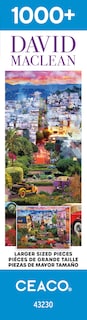 Foto 7 | Rompecabezas Ceaco David Maclean, Colorido, Lombard Street, 1000 Piezas - Venta Internacional.