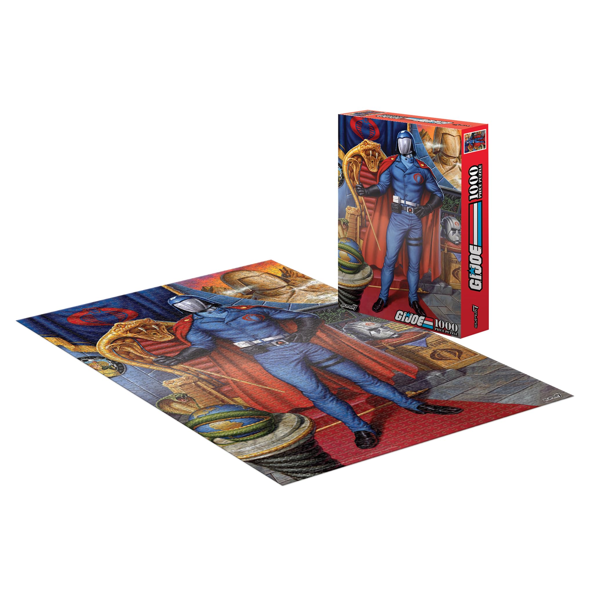 Foto 1 | Puzzle Super 7 G.i. Joe Cobra Commander De 1000 Piezas - Venta Internacional.