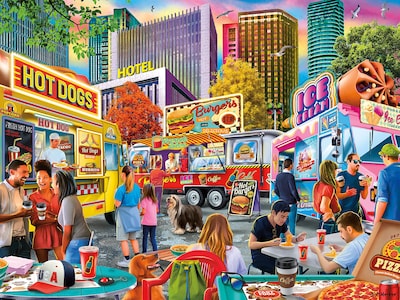Foto 1 | Rompecabezas Ceaco Pd Moreno Food Truck Festival 500 Piezas - Venta Internacional.