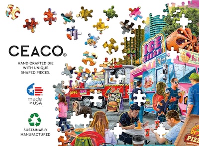 Foto 5 | Rompecabezas Ceaco Pd Moreno Food Truck Festival 500 Piezas - Venta Internacional.