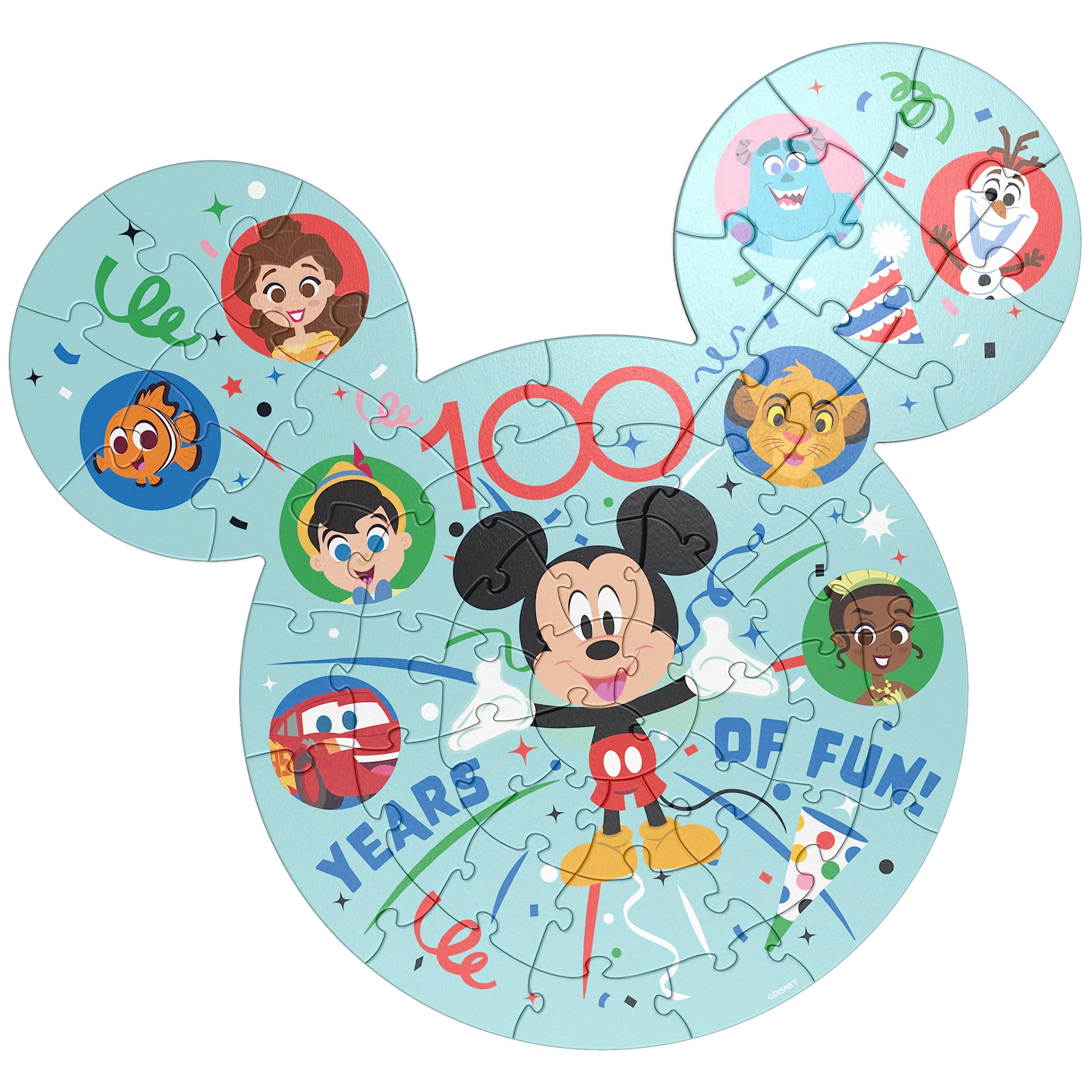 Foto 3 pulgar | Puzzle Spin Master Games Disney 100 Aniversario, 48 Piezas - Venta Internacional.