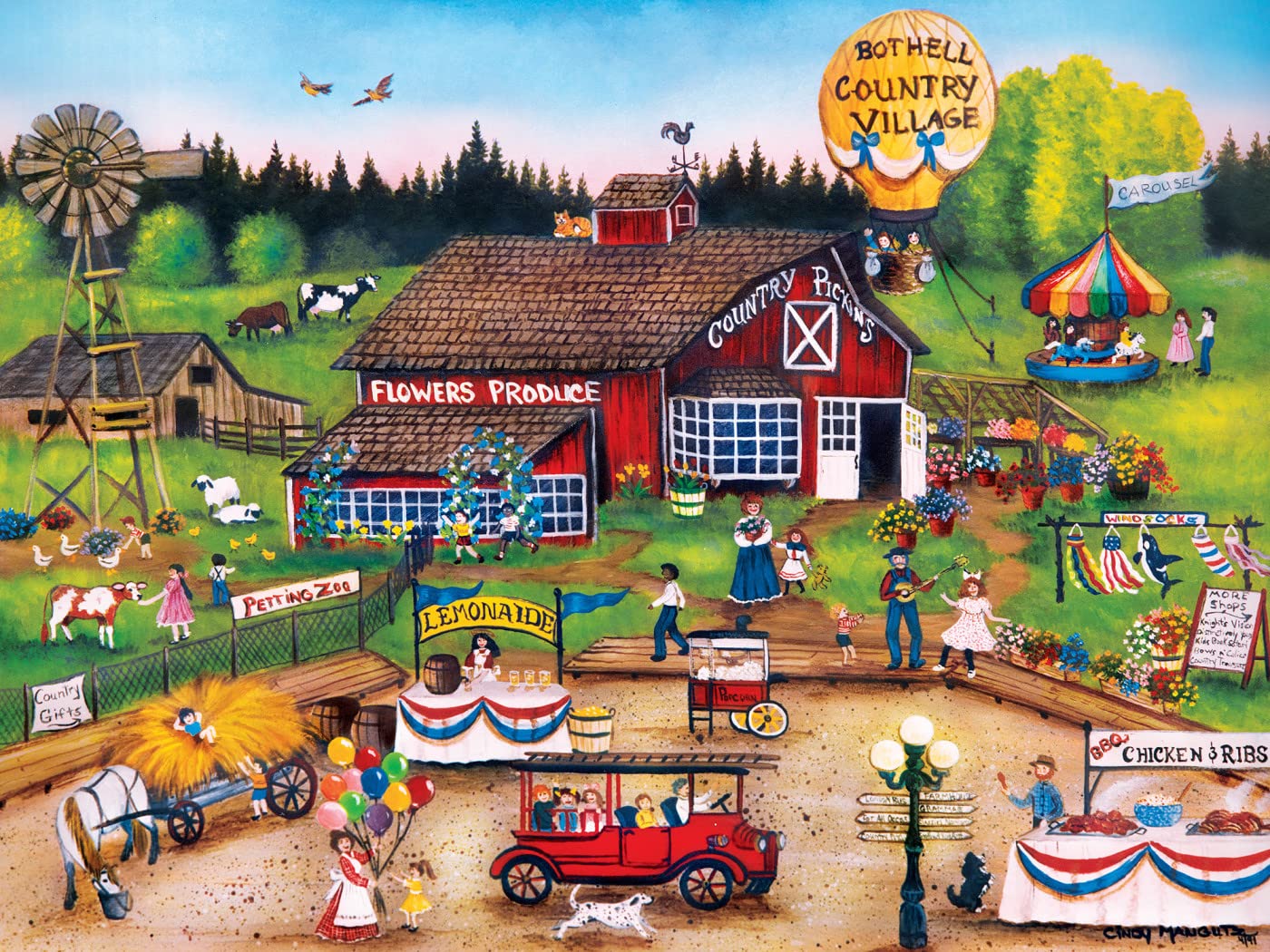 Foto 2 | Rompecabezas Masterpieces Country Pickens 750 Piezas - Venta Internacional.