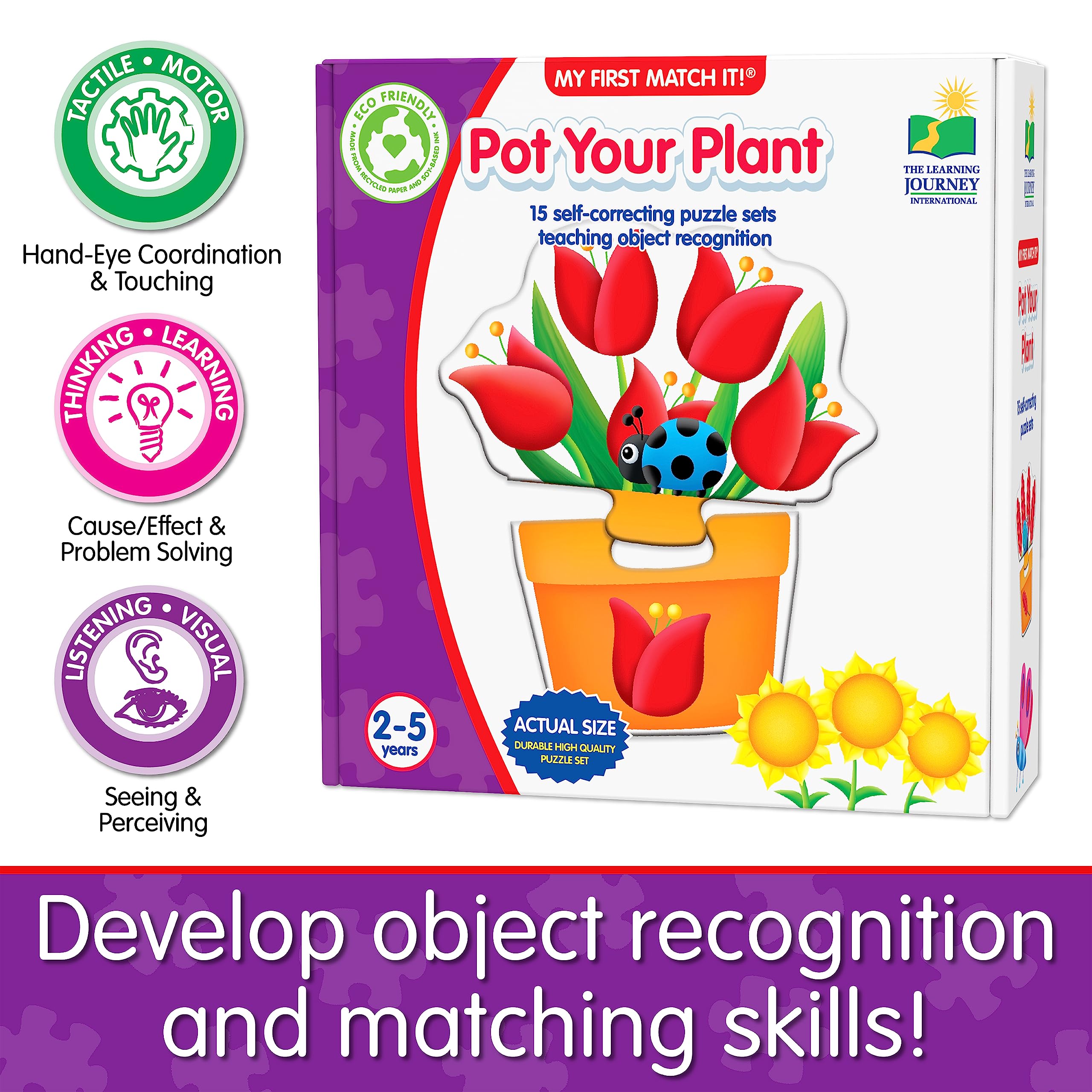 Foto 5 pulgar | Juego Educativo The Learning Journey My First Match It! - Venta Internacional.