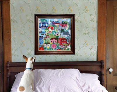 Foto 4 | Puzzle Eeboo Piece And Love Swedish Fishing Village, 1000 Unidades - Venta Internacional.