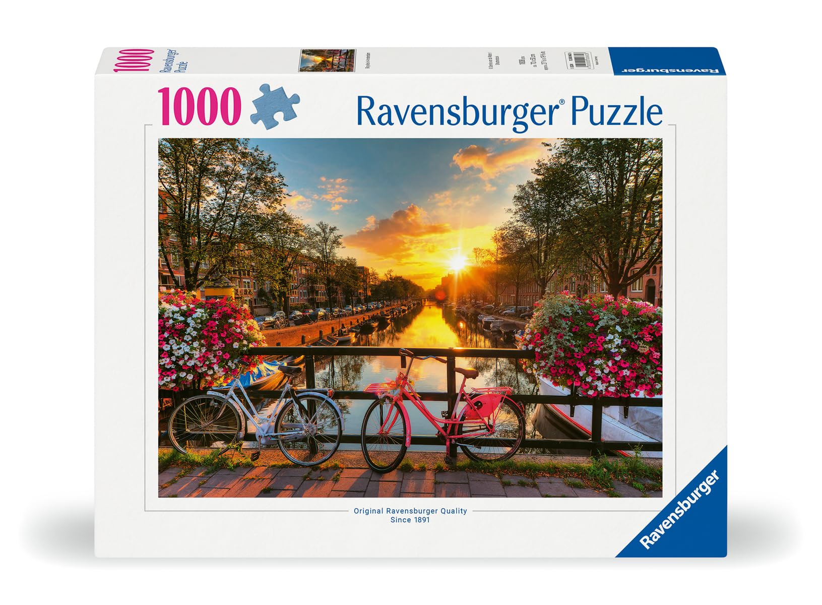 Foto 3 pulgar | Rompecabezas Ravensburger Bicicletas En Ámsterdam, 1000 Unidades - Venta Internacional.