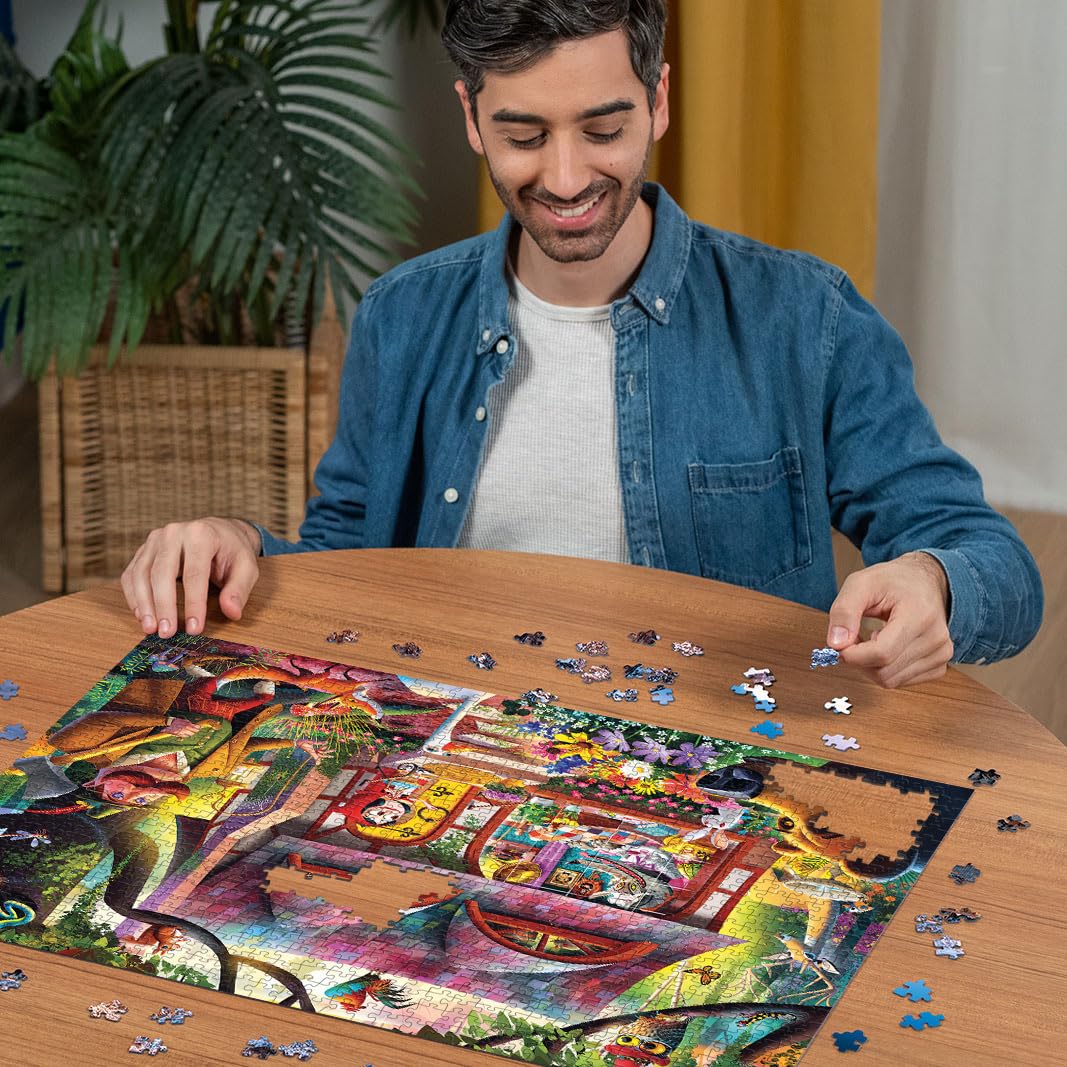 Foto 4 pulgar | Rompecabezas Ravensburger Dean Macadam Come In, Caperucita Roja, 1000 Piezas - Venta Internacional.
