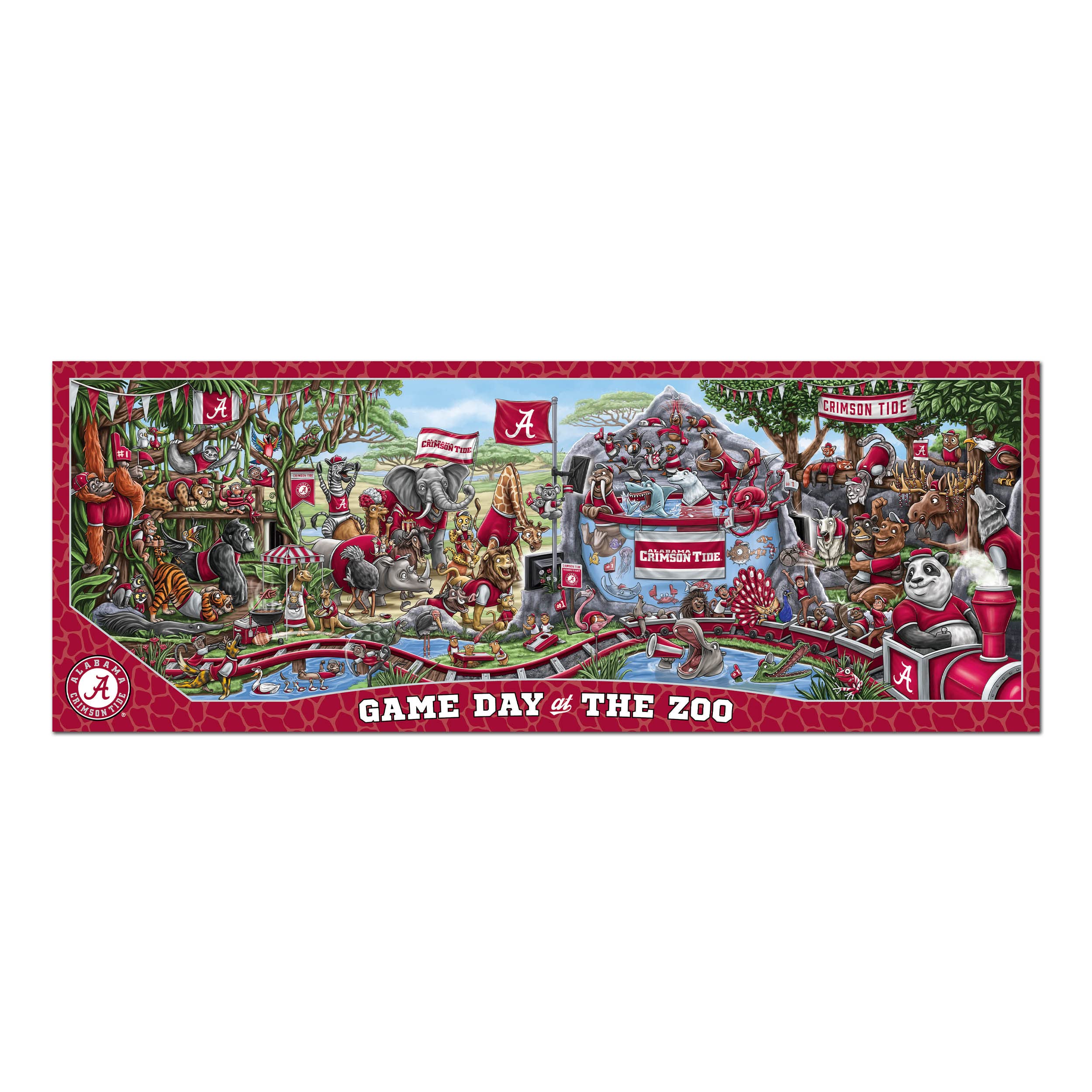 Foto 4 pulgar | Puzzle Youthefan Ncaa Alabama Crimson Tide Game Day, 500 Unidades - Venta Internacional.