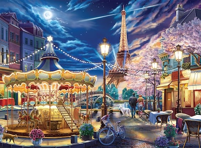 Foto 1 | Rompecabezas Buffalo Games Image World Dazzling Paris 1000p - Venta Internacional.