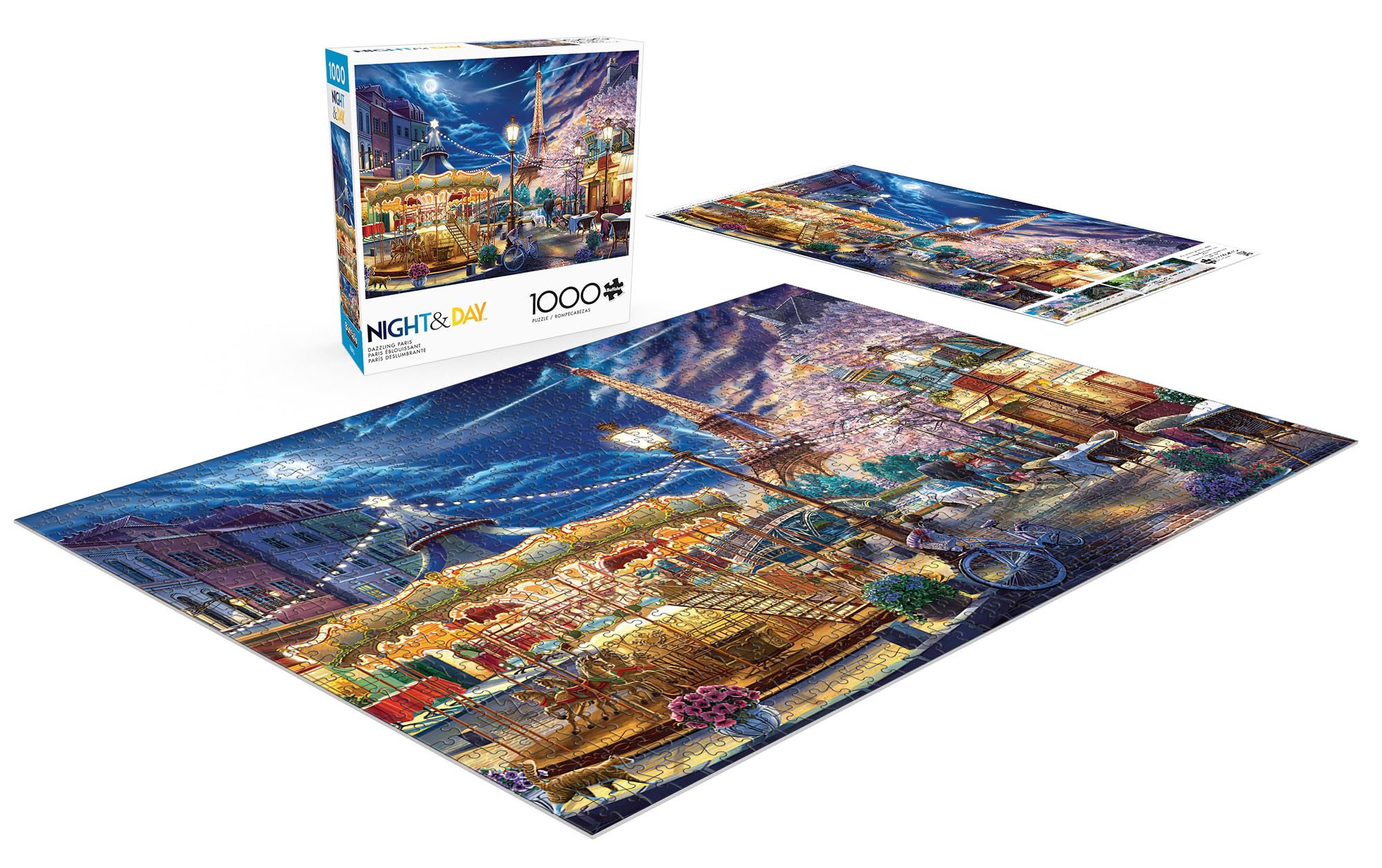 Foto 4 | Rompecabezas Buffalo Games Image World Dazzling Paris 1000p - Venta Internacional.